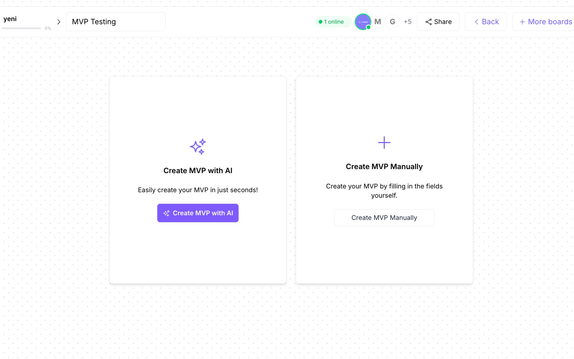 Generate Your MVP