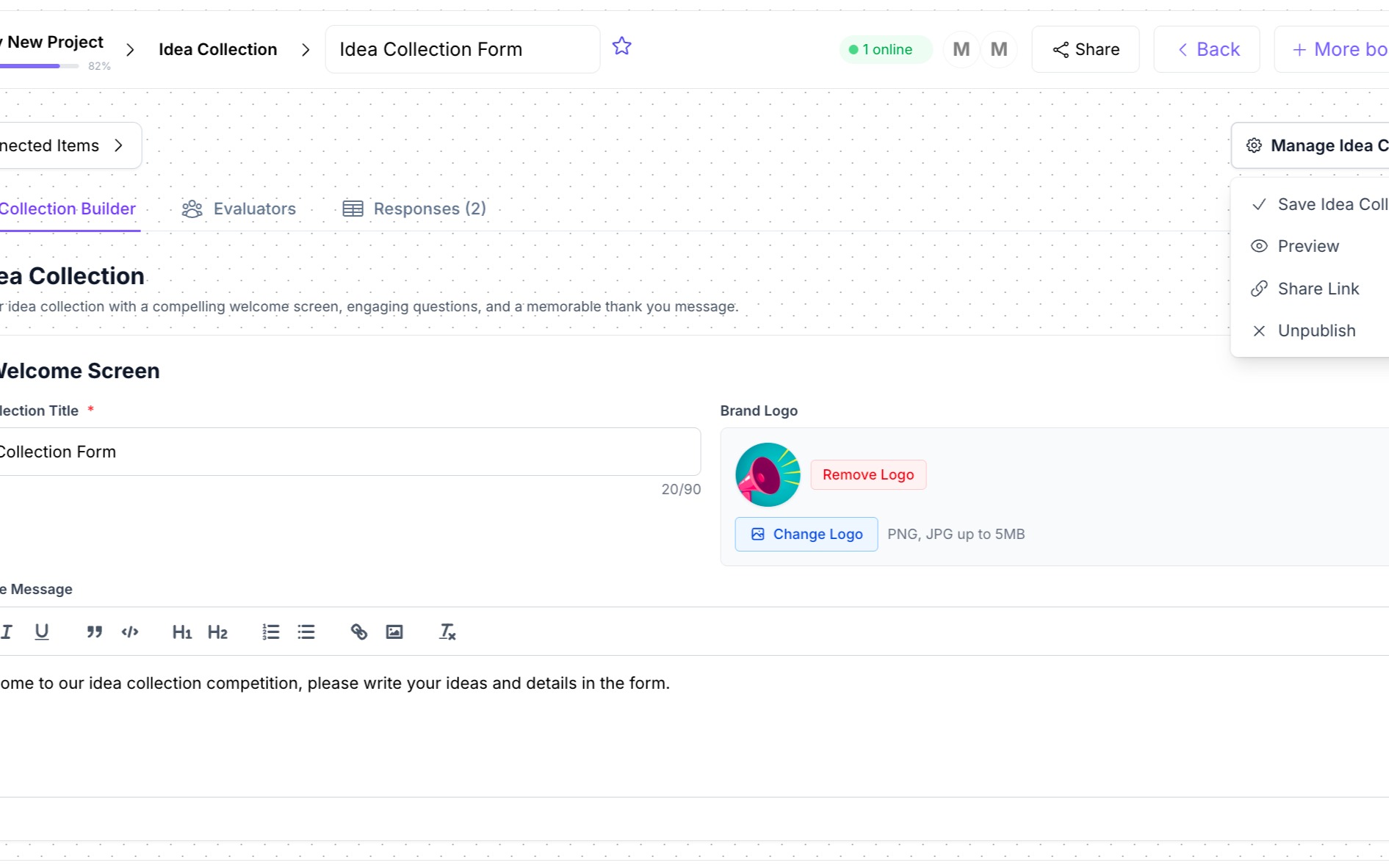 Set Up And Publish