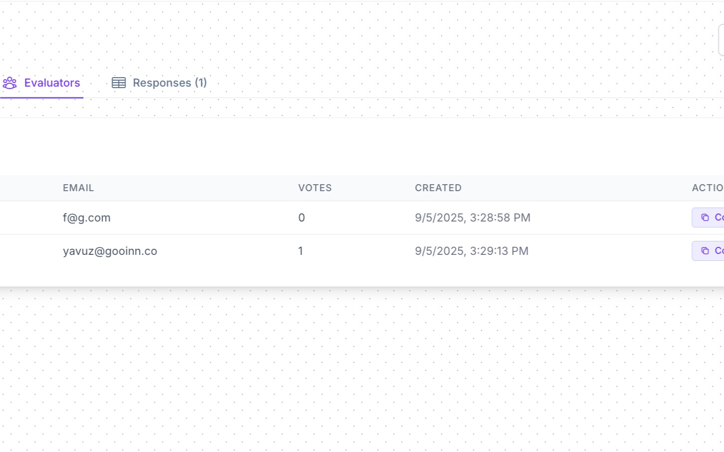 Evaluate And Vote
