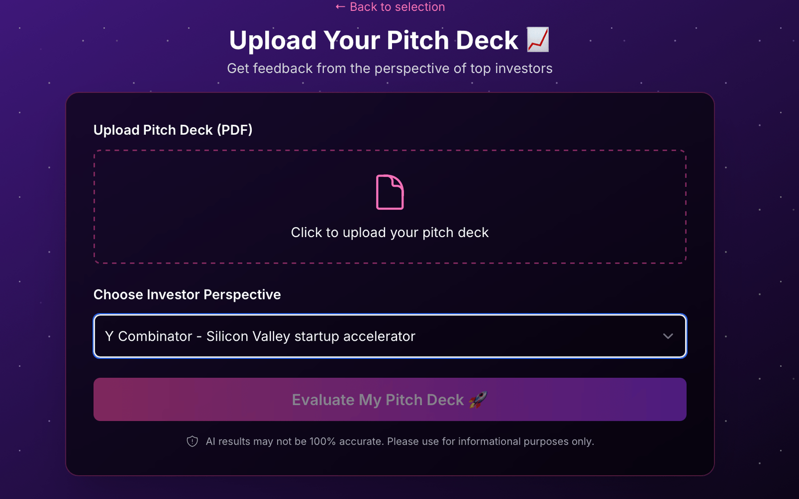 Upload Your Deck